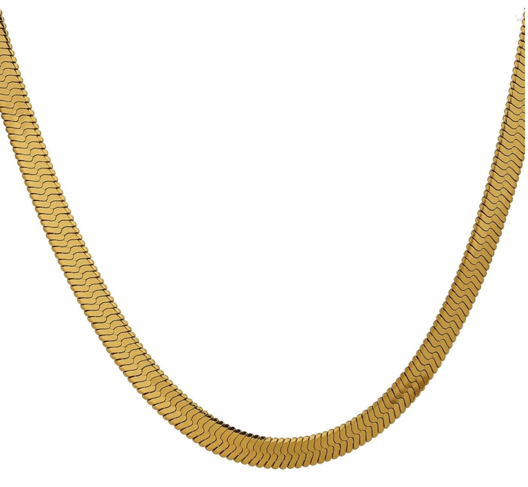 SNAKESKIN NECKLACE