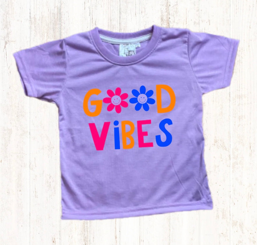 Talking Too Loud Apparel Youth Good Vibes T-shirt