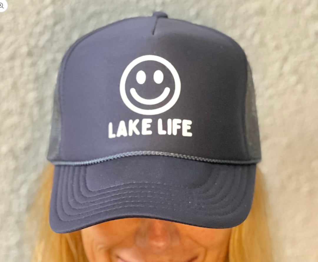 Arnie and Ollie Lake Life Trucker Hat