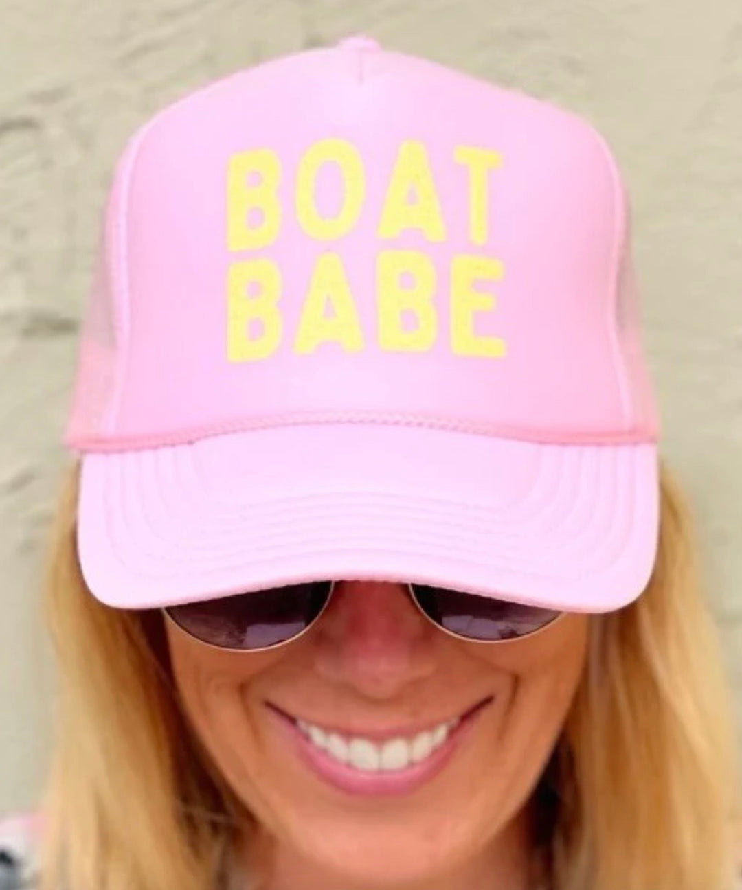 Arnie and Ollie Boat Babe Trucker Hat