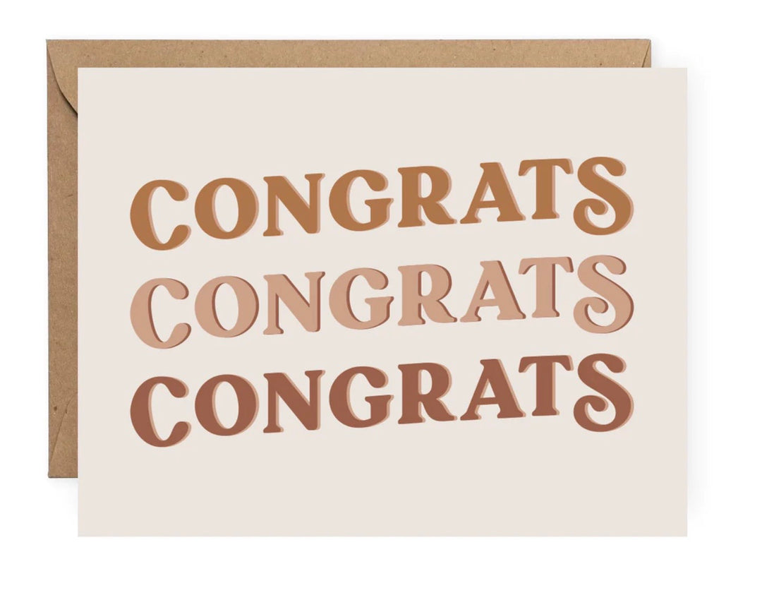 The Anastasia Co Congrats Greeting Card