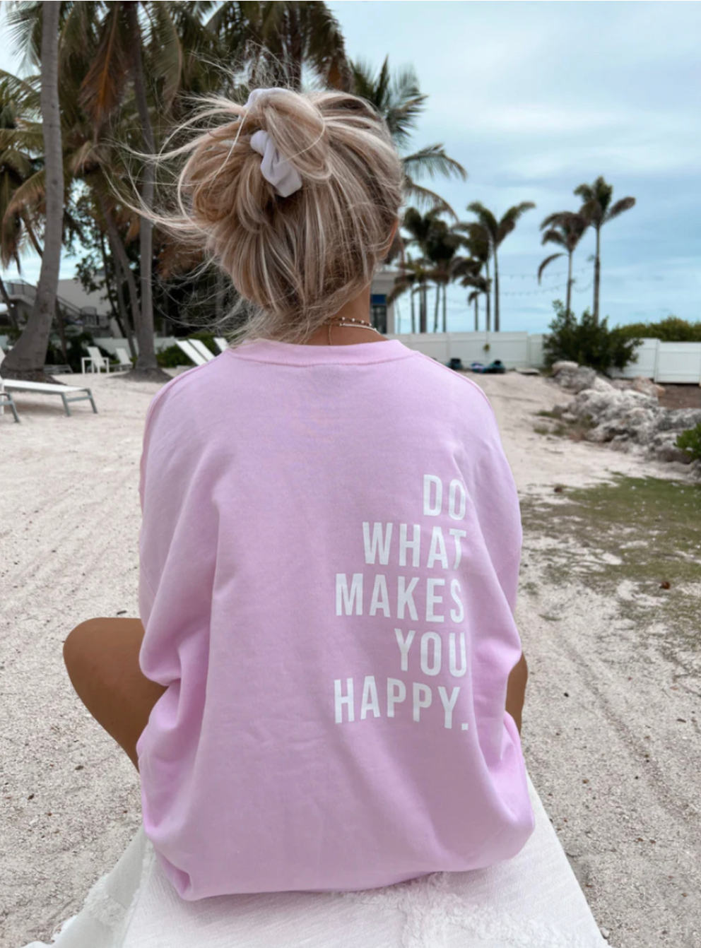 Sunkissed Coconut - Do What Makes You Happy sweatshirt