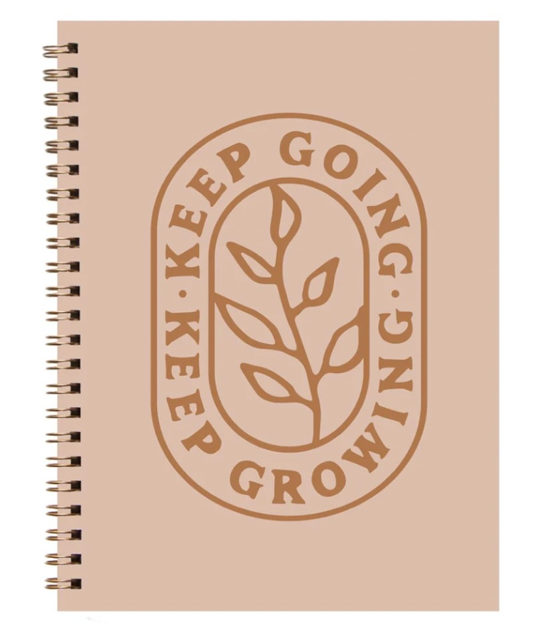The Anastasia Co - Keep Going Keep Growing journal