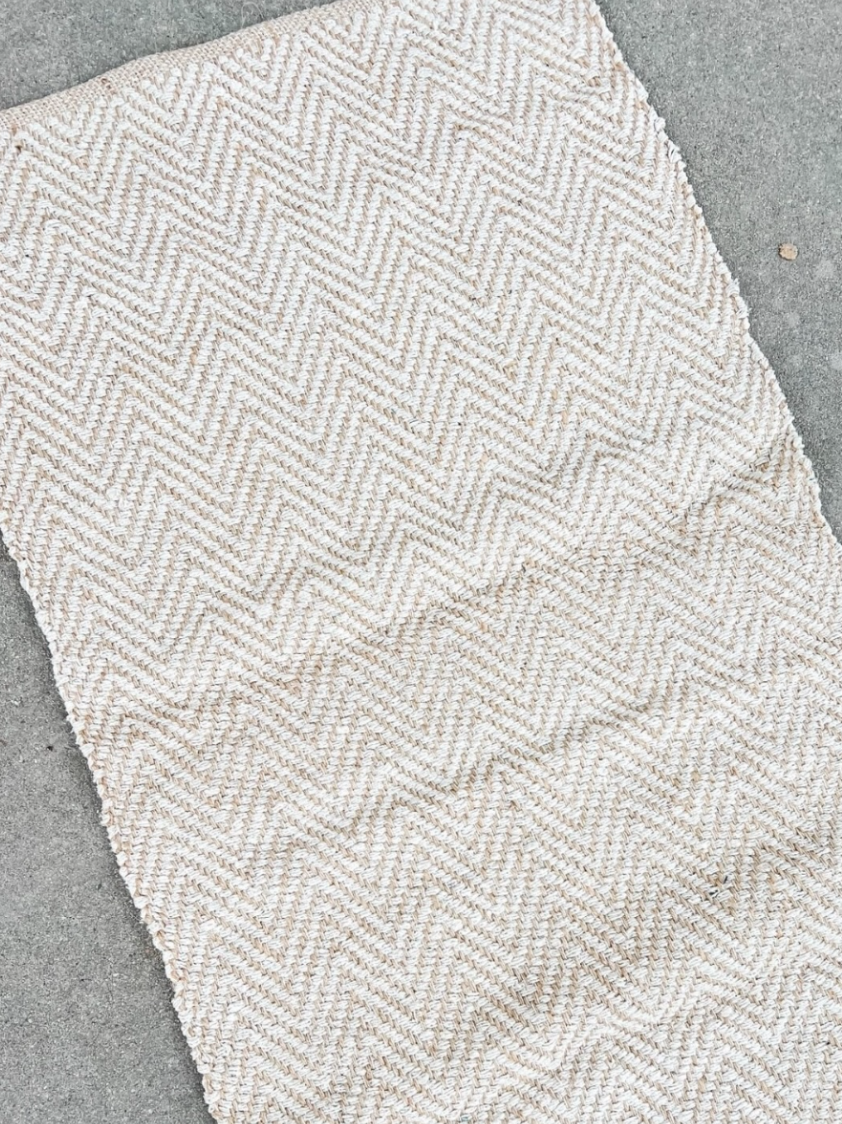 Miss Molly Design - Tan and Cream Layering Rug