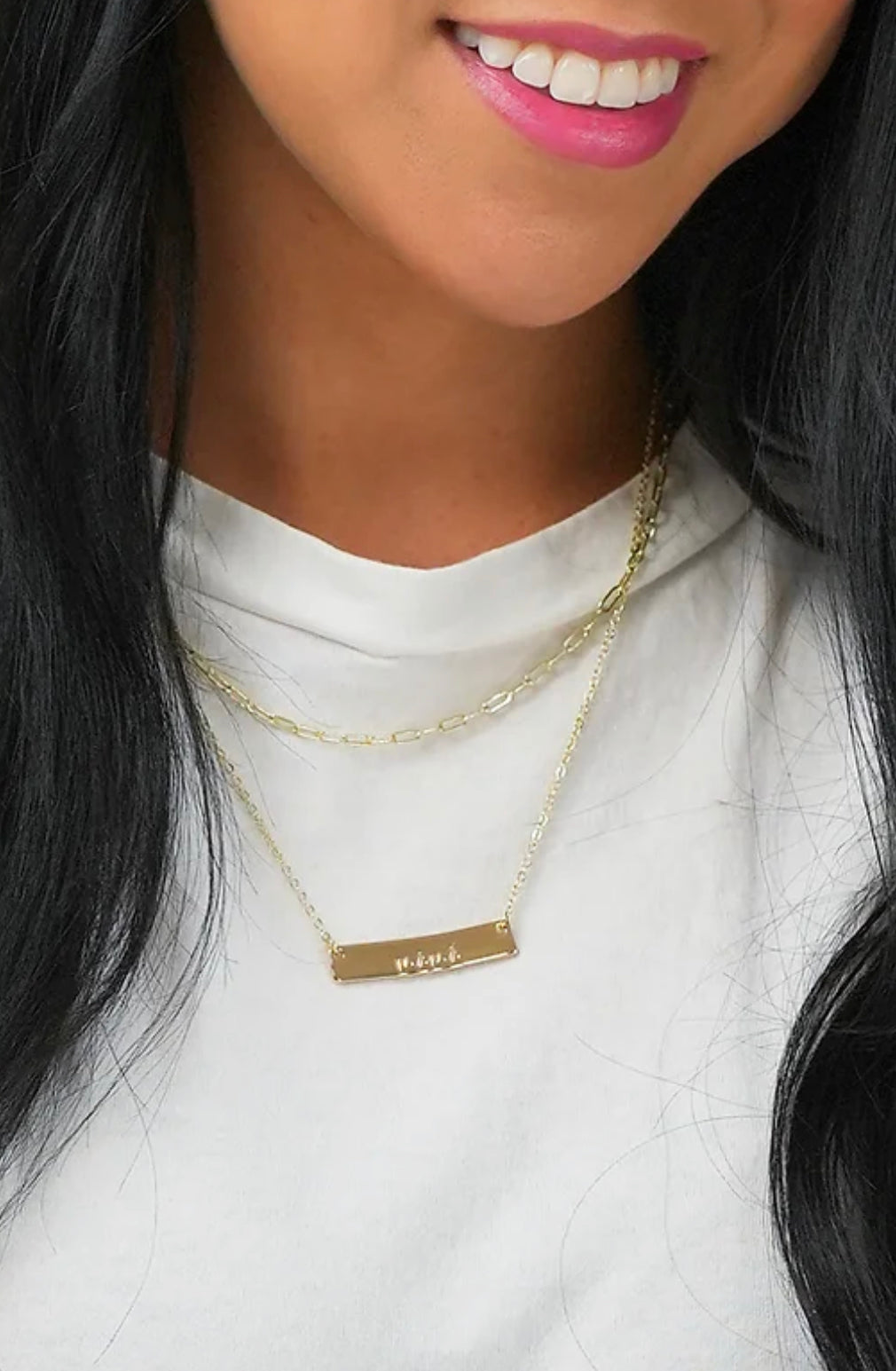 Sunshine Street Co. Positive Affirmation Necklaces