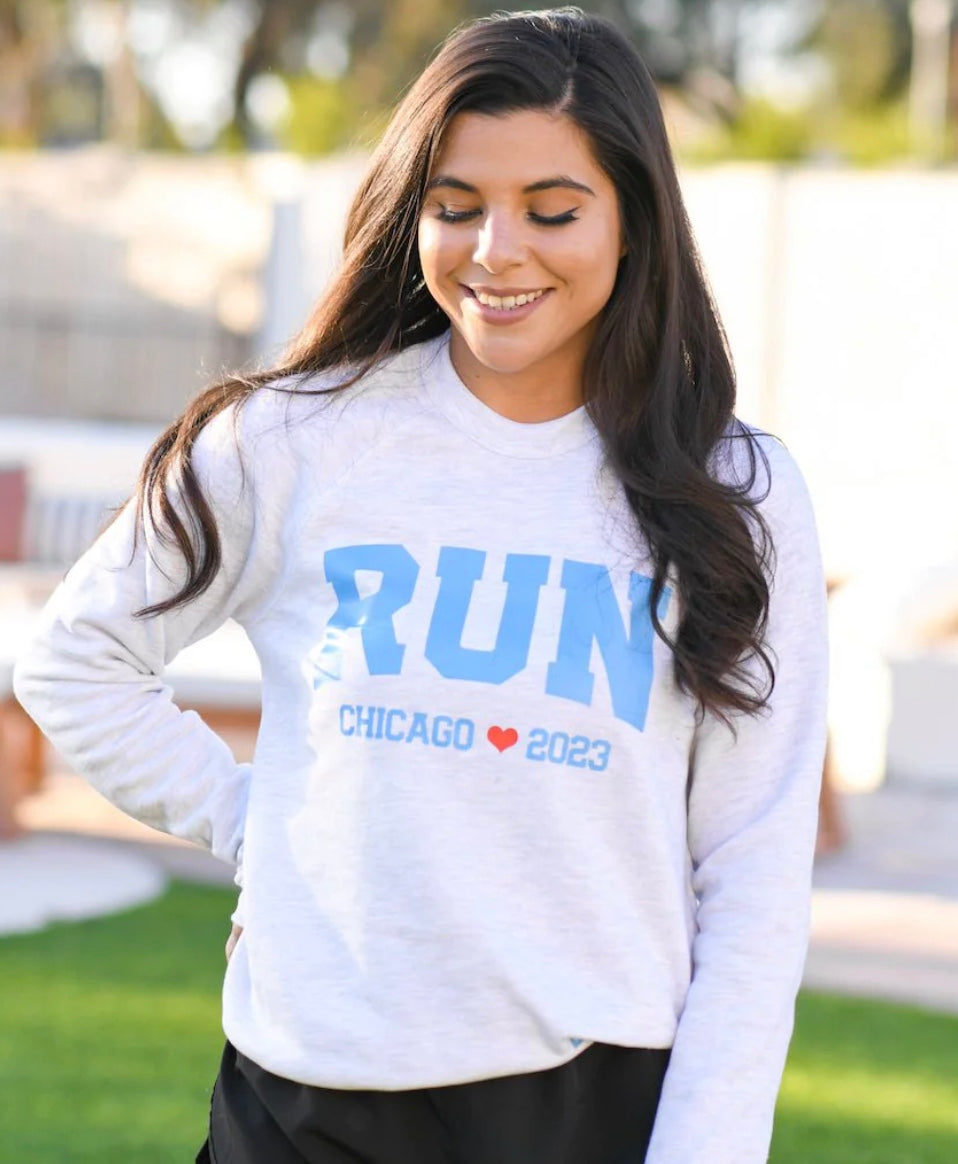 Sarah Marie Running Co. RUN CHICAGO SWEATSHIRT