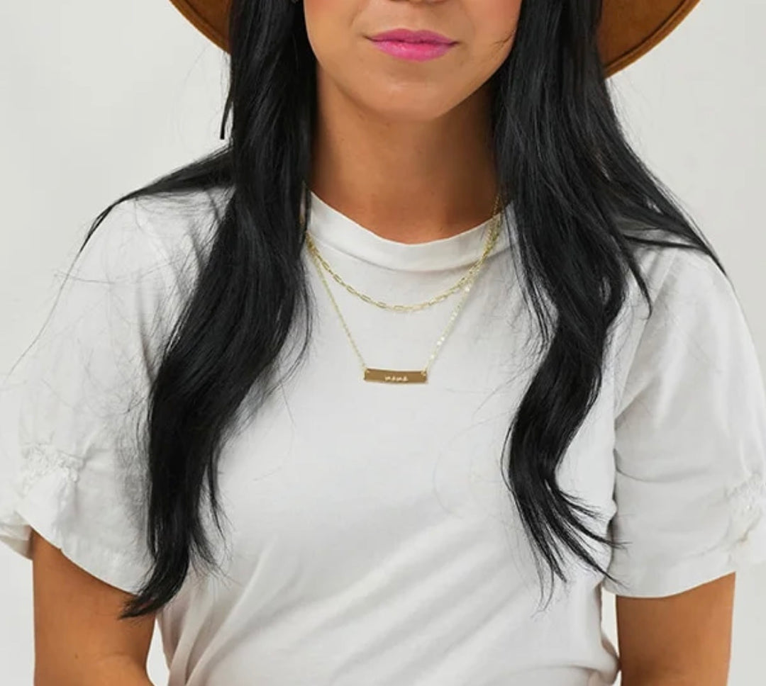 Sunshine Street Co. Positive Affirmation Necklaces
