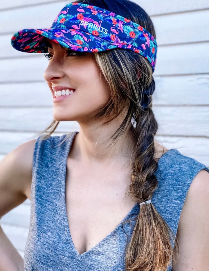 Sprints Flamingo Running Visor