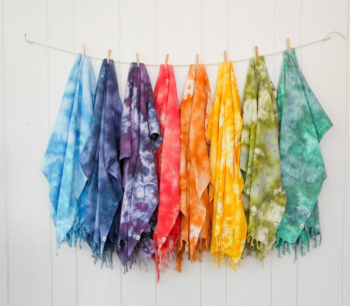 PigMint Tie-Dye Turkish Cotton Towels
