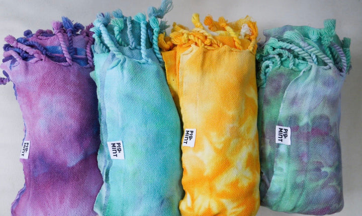 PigMint Tie-Dye Turkish Cotton Towels