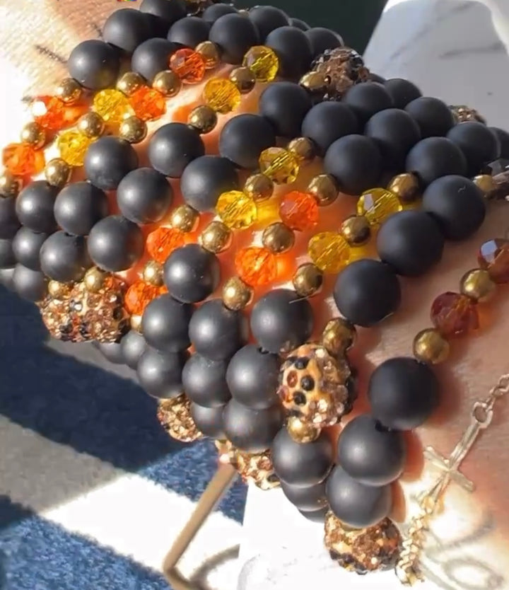 Jersey Stacks Black Tourmaline