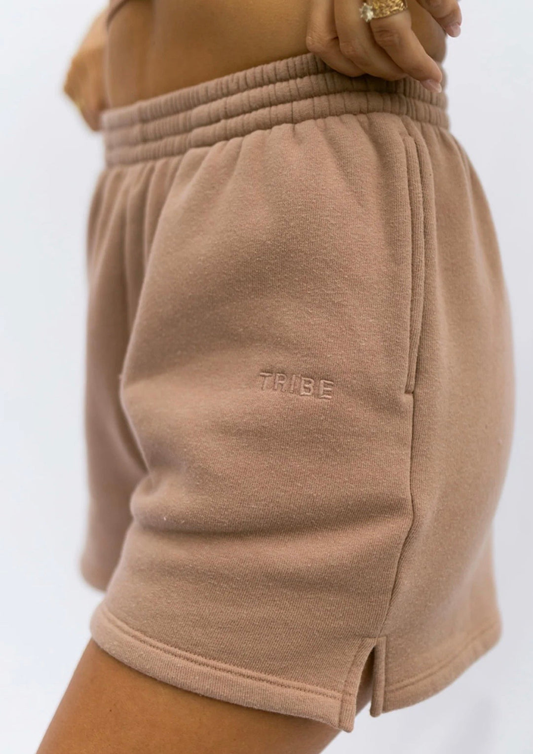 Tribe Kelley Butter Sweats Shorts Mocha