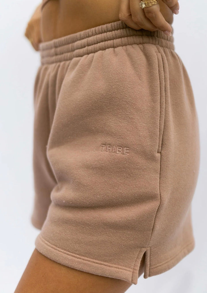 Tribe Kelley Butter Sweats Shorts Mocha