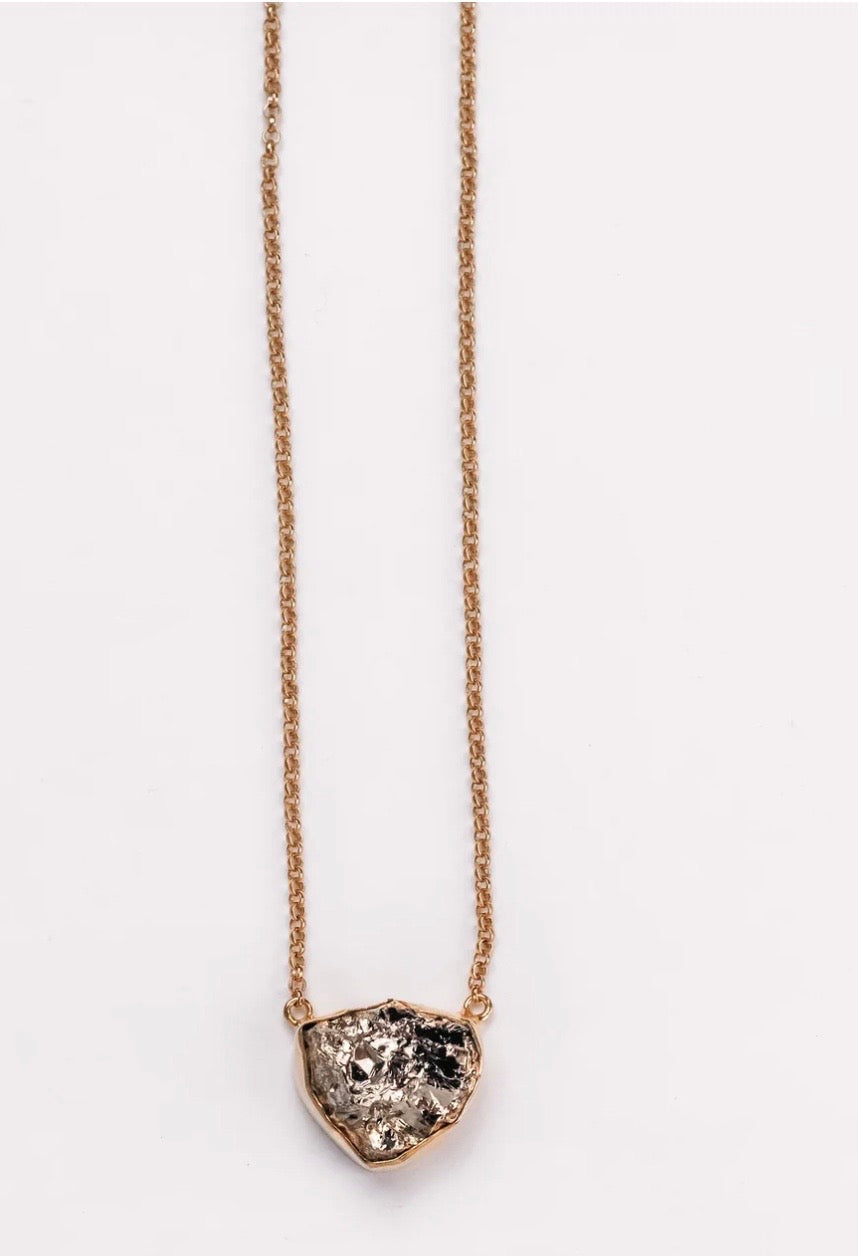 The Crystal Boutique Pyrite Choker