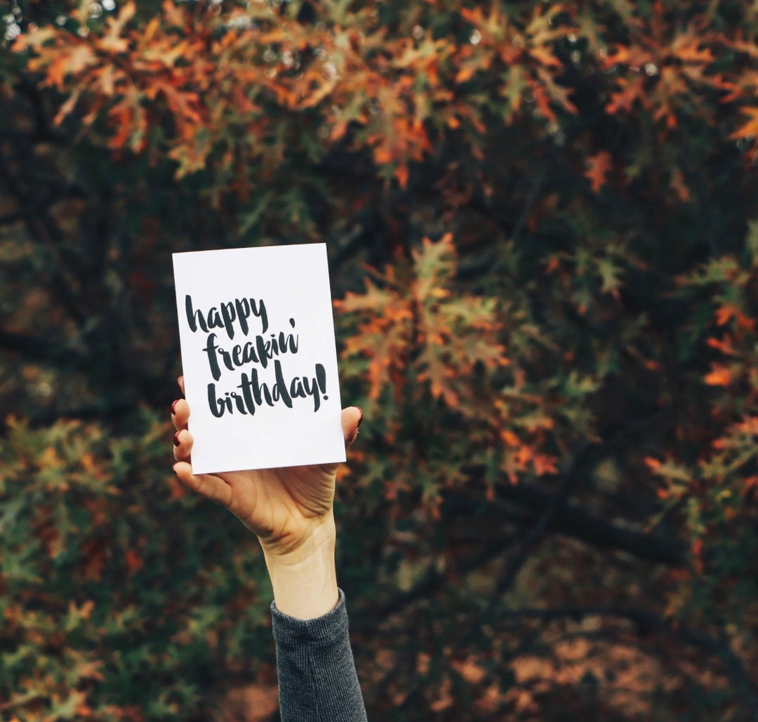 The Anastasia Co Happy Freakin' Birthday Greeting Card